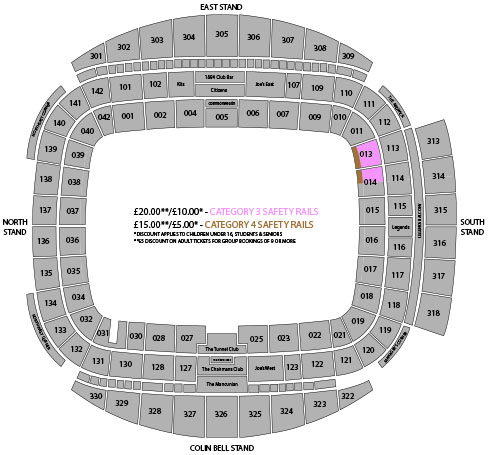 Brazil Supporters - Price Map 1 - Small