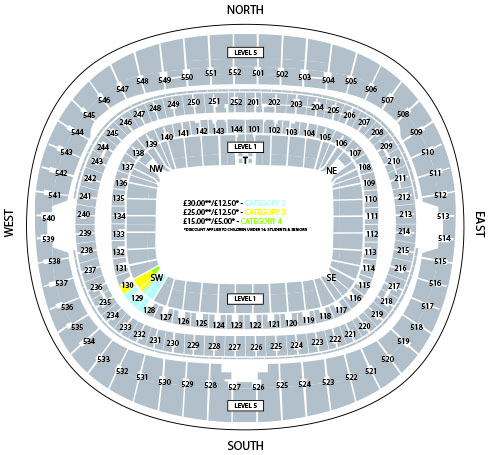 China Away Supporters - Price Map 4 - Small