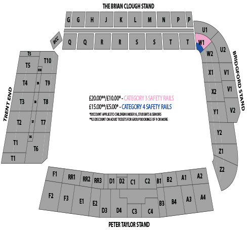 England v Iceland - Price Map - Away Supporters - Small